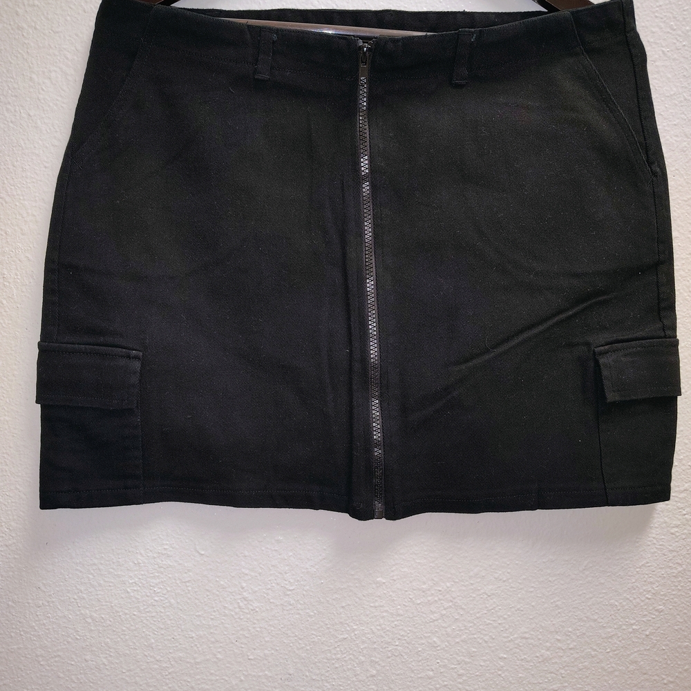 Rue21 Black Cargo Mini Skirt for Night Out
